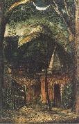 Samuel Palmer A Hilly Scene painting